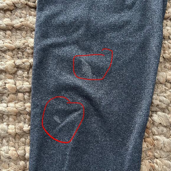 Lululemon Wunder Under High Rise Leggings – Heathered Black, Size 6 - Picture 6 of 6